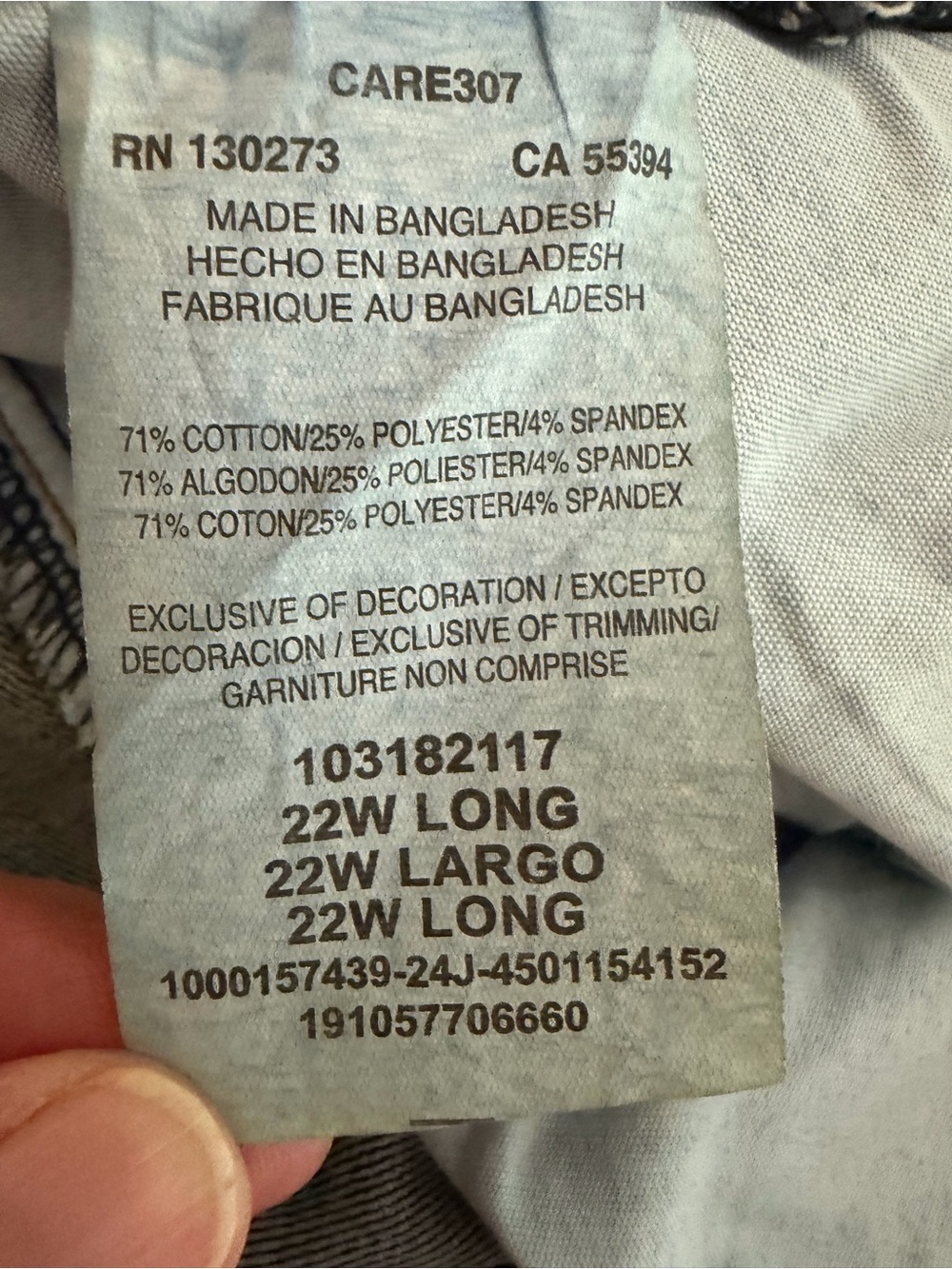 Lee Women’s Skinny Jeans in Dark Indigo Blue - Picture 3 of 3